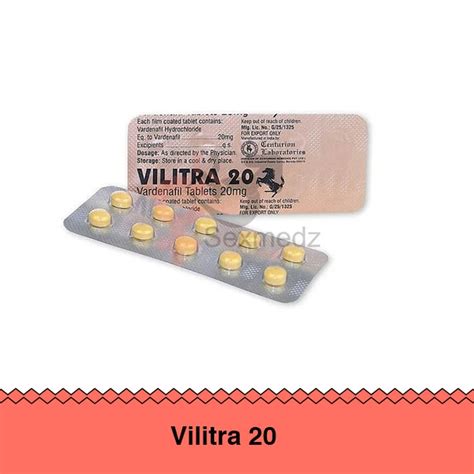 Vilitra Mg Vardenafil Tablets At Lowest Cost Sexmedz