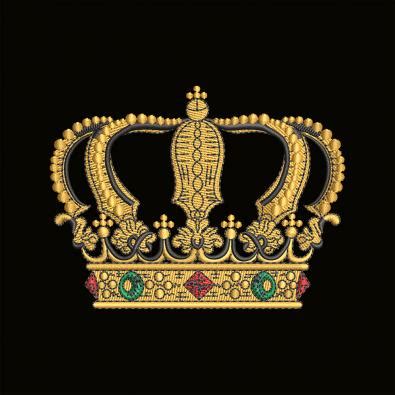 King Crown Machine Embroidery Design Cre Iveskill