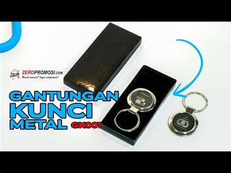 Souvenir Gantungan Kunci Metal Besi GK 001 Zeropromosi Souvenir