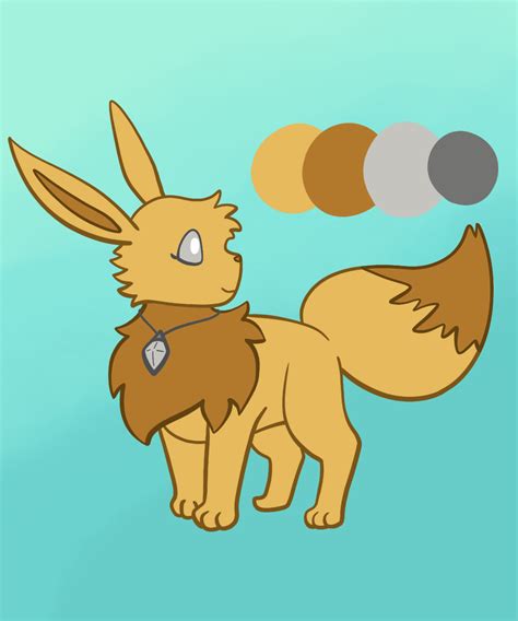 Eevee Ref Commission By Thetruegge On Deviantart