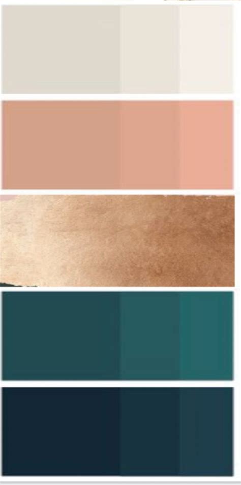 Wedding Color Scheme Green Colour Palette Teal Color Palette Rose Gold Color Palette