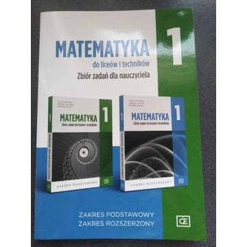 Matematyka Pazdro Podr Cznik Dla Nauczyciela Oe P Ock Kup Teraz