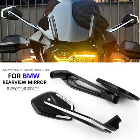 R1250 Gs R1200 Gs Motorcycle Rearview Mirror For Bmw F800 R F750 Gs