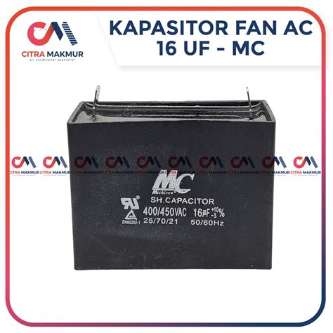 Jual Kapasitor Fan Ac Uf Kaki Capasitor Mikro Kipas Angin Dinamo