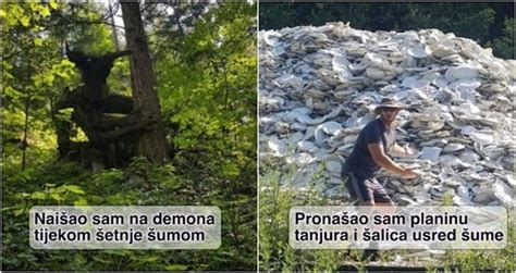 17 ljudi u šumi su pronašli čudne jezive i zanimljive prizore i morali