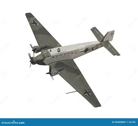 Ww2 Scale Model Aircraft in Flight Stock Image - Image of airplane ...