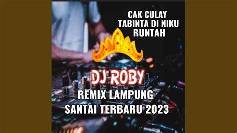 Cak Culay X Remix Lampung Santai Youtube Music