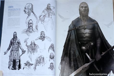 The Art Of God Of War Ragnarok Book Review - Halcyon Realms - Art Book ...