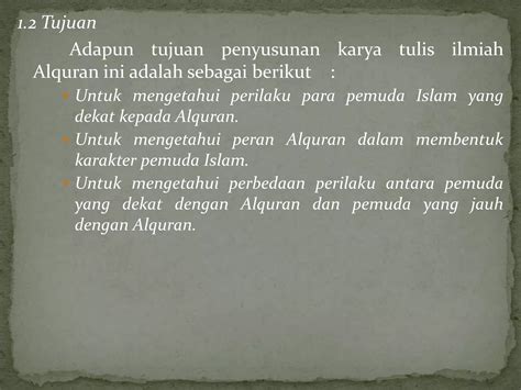 Karya Tulis Ilmiah Al Quran Ppt