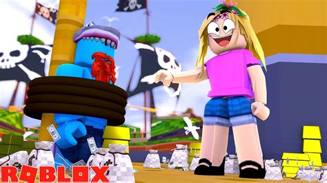 Little Kelly Stole My Treasure Sharky Roblox Youtube