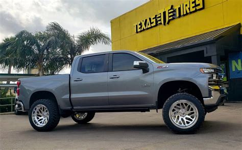 2019 Chevrolet Silverado Grey Fuel Off Road Forged FFC29 Wheel Wheel