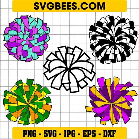 Coach Pom Pom Svg Files For Cricut Svgbees