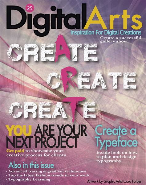 Digital Arts Magazine Cover On Behance