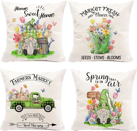 Amazon Hexagram Spring Pillow Covers X Set Of Farmhouse