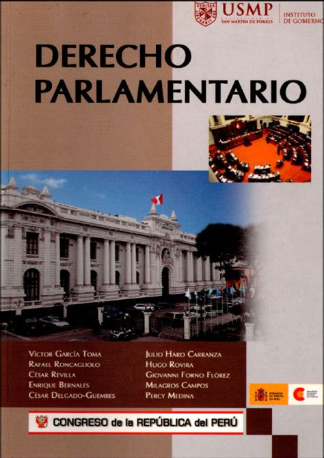 Bases teóricas y fundamento del Derecho Parlamentario PERU Cesar