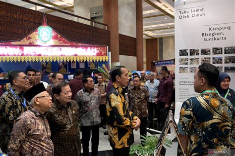 Presiden Jokowi Buka Musrenbangnas Di Jakarta Antara News