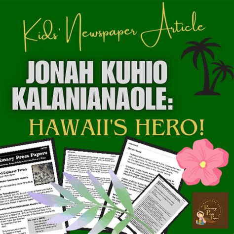 Prince Jonah Kuhio Kalanianaole Day Jonah Kuhios Biography And Fun On