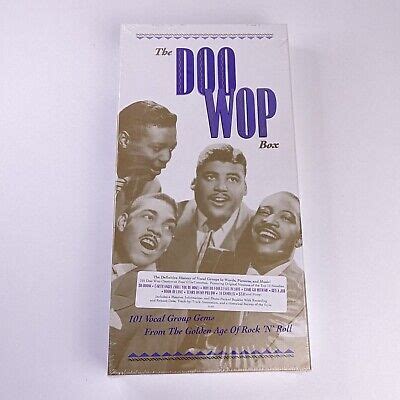 The Doo Wop Box 4 CD Set Boxed Set 101 Classics Brand New Sealed