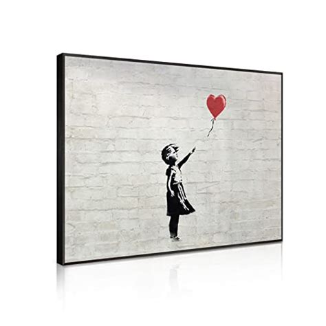 さっちゃんのつぶやきネット通販な日々 ★★banksy バンクシー 絵画 インテリア アートパネル 飾り絵 赤い風船 バンクシー