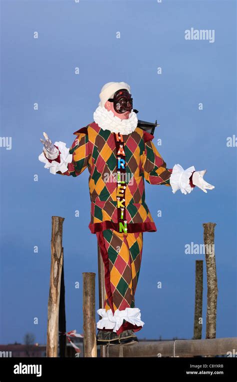 commedia dellarte harlequin  res stock photography  images alamy