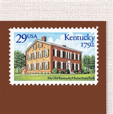 29 Kentucky Statehood Pack Of 25 Unused Stamps From 1992