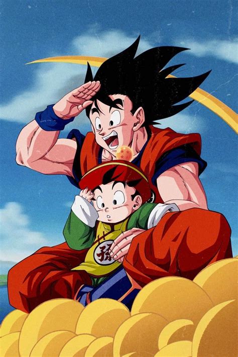 Goku y Gohan by: nickspekter | Personajes de dragon ball, Imagenes de ...