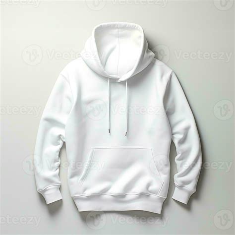 White hoodie mockup with isolated background AI Generative 33111683 ...