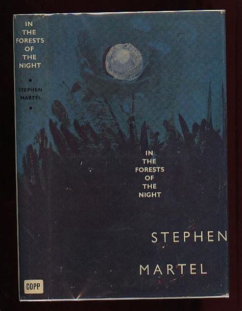 In The Forests Of The Night By Martel Stephen Very Good Plus Plus