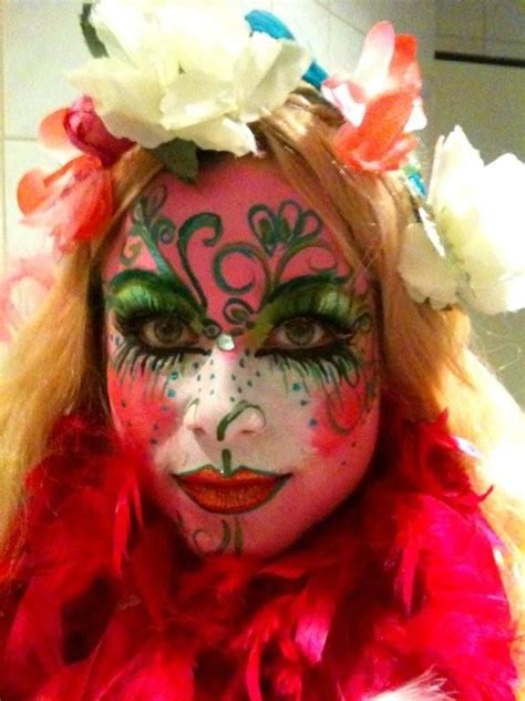 Schmink Voorbeeld Voor De Carnaval Face Painting Designs Body Painting