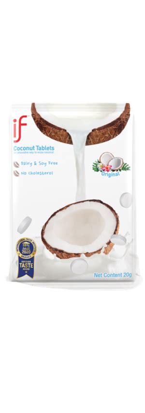 If Coconut Milk Tablets Original