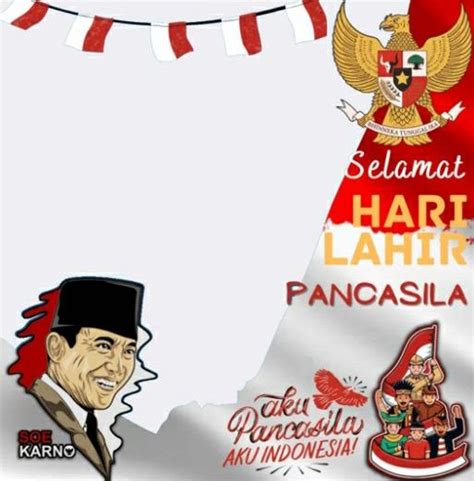 TERBARU 10 Link Twibbon Hari Lahir Pancasila 1 Juni 2022 Cocok