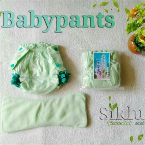 Jual Siklus Baby Pants Cuci Ulang Popok Kain Siklus Popok Cuci Ulang