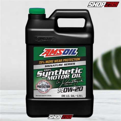 DẦU NHỚT TỔNG HỢP 100 AMSOIL SIGNATURE SERIES 0W20 SHOP 299