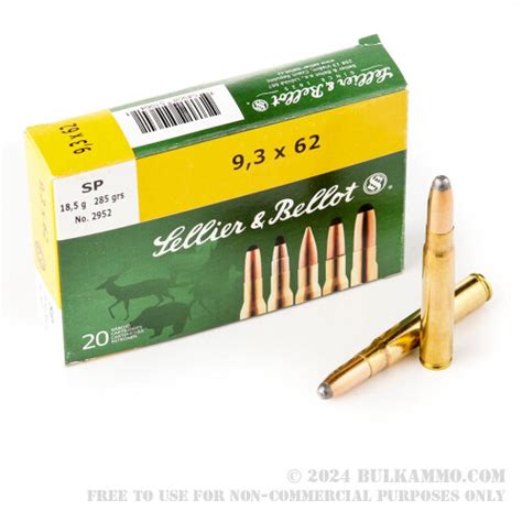 Rounds Of Bulk X Mm Mauser Ammo By Sellier Bellot Gr Sp