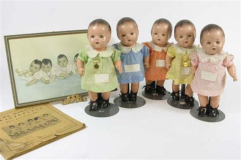 Lot Alexander Dionne Quintuplets Set 12 In 1935