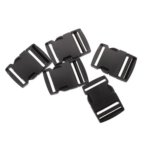 Curved Plastic Side Quick Release Buckle For Bag Pcs Black Buckle For