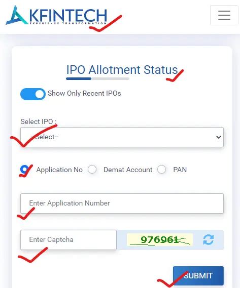 How To Check Kfintech IPO Allotment Status Online