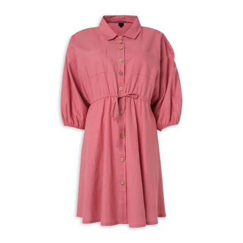 Pink Shirt Dress 3074630 Truworths