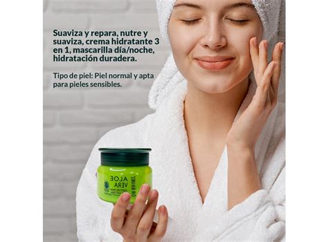 Ripley CREMA HIDRATANTE ALOE VERA HIDRATANTE 3 EN 1 DÍA NOCHE 50GR