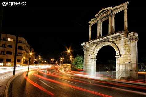 Arch Of Hadrian In Athens Greece Greeka