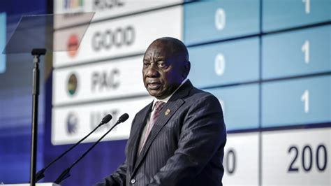 South Africas President Urges Unity As Ruling Anc Loses Majority For