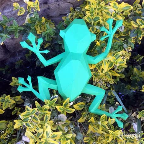 Frog II Puzzles 3d, Make Your Own, Make It Yourself, Frog Art, Paper ...