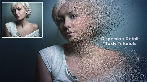 Photoshop Tutorial Dispersion Effect Phoshop Actions Tasty