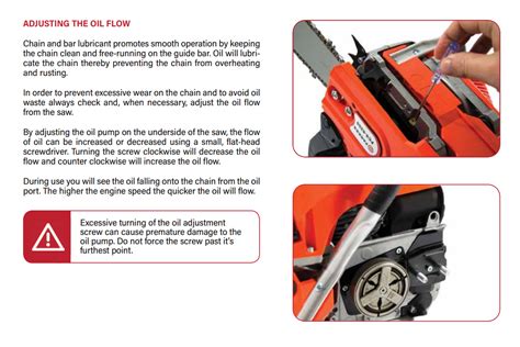 Adjust The Oil Flow On Your Chainsaw ParkerBrand ParkerBrand