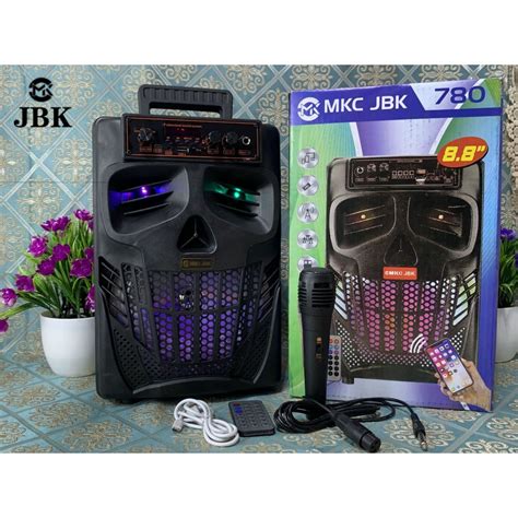 Jual Speaker Bluetooth 8 5 Inch MKC JBK 7801 Kimiso Bass Speake