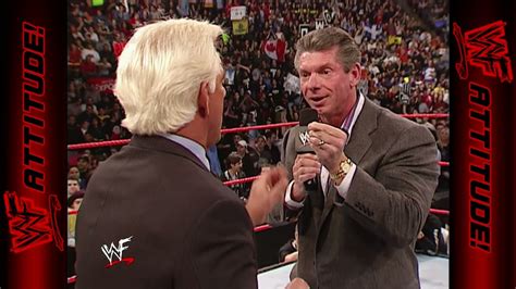 Mr Mcmahon And Ric Flair React To The Draft Wwf Raw 2002 2 Youtube