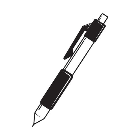 Pen Black And White Vector Art, Icons, and Graphics for Free Download