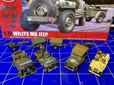 Willys Mb Jeep Model Kits