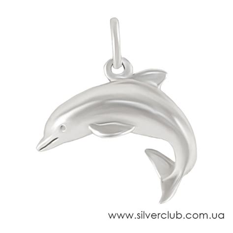 Подвеска дельфин (7140) | Серебряные подвесы | Silver Club