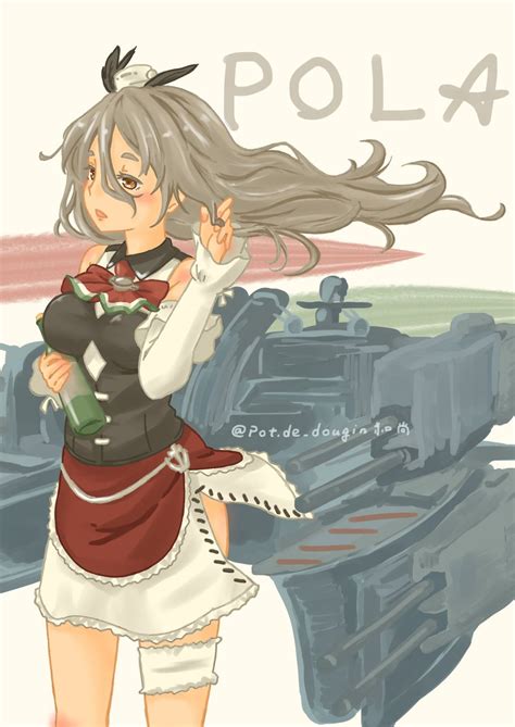 艦これ「今日はポーラの進水日🎉 艦これ 」pot＊deのイラスト